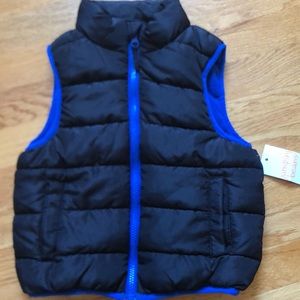 NWT Jumping Beans 3T boys puffer vest